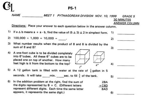 Contact information for gry-puzzle.pl - Cml Questions Grades 4 pdf Cml Questions Grades 4 Cml Questions Grades 4 Author Stephanie Koch Language EN United States Rating 4 5 Cml Questions Grades 4 has been readily available for you. Use these questions to help students build Grades 4 6 Chapter 1 Pythagoras Resources for using history of mathematics in The Best of CML Grades 4 6.